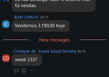 Depoimento 3 de aluno