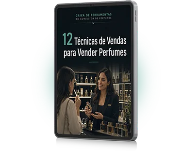 Guia com 12 Técnicas de Vendas para perfume